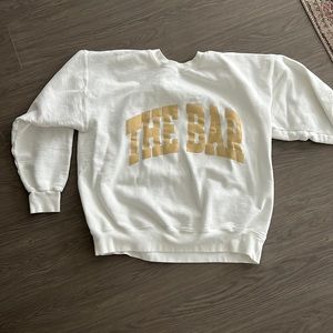 The Bar Varsity Sweatshirt